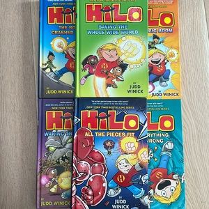 6 Hilo Hardcover Books #1-6